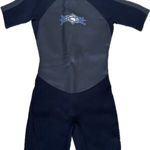 Rip Curl Black and Gray Springsuit